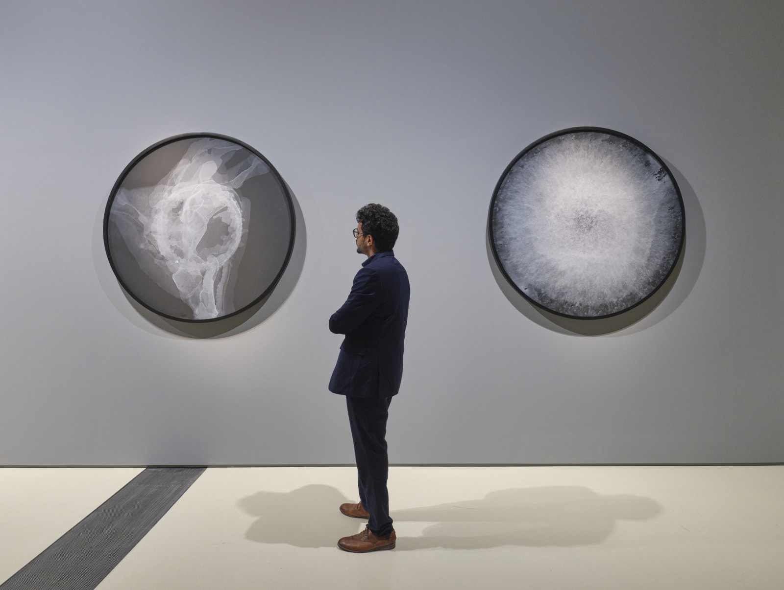Installation image of Olafur Eliasson: The curious desert | الصحراء تعانق الخيال