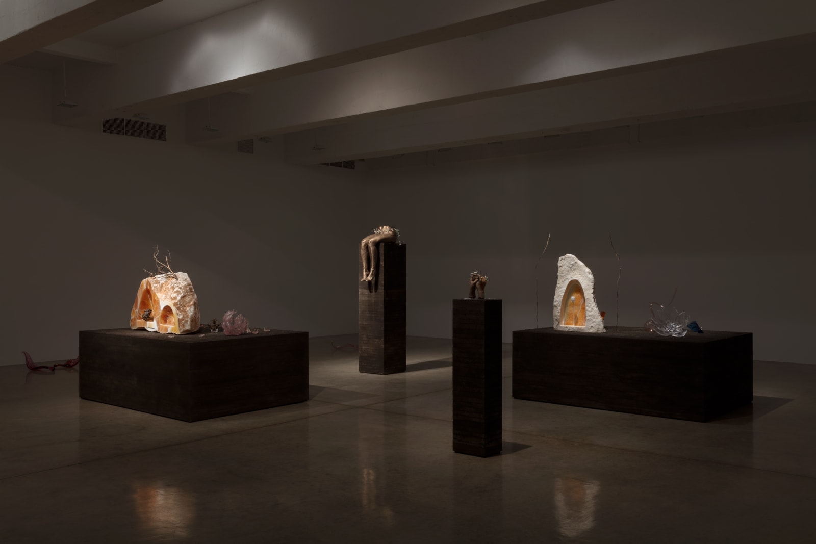 Kelly Akashi installation image at TBG NY 2023.
