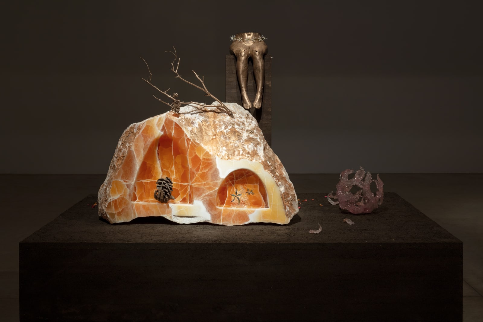 Kelly Akashi installation image at TBG NY 2023.