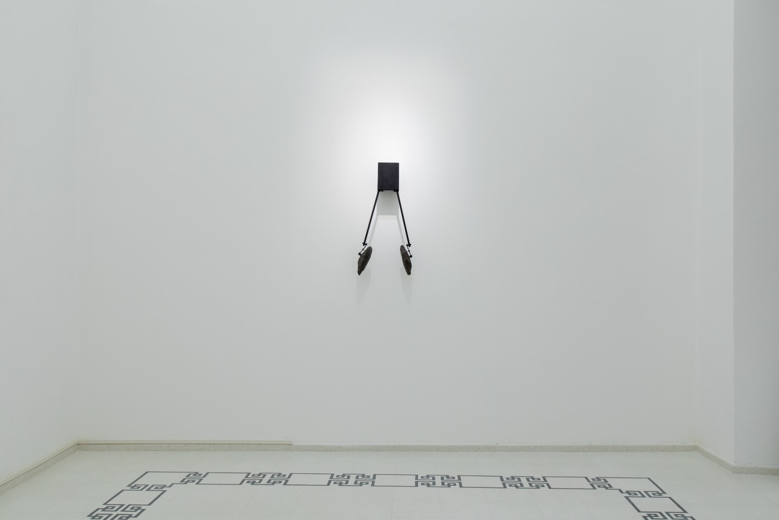 Installation image of Shilpa Gupta & Marisa Merz: visibileinvisibile