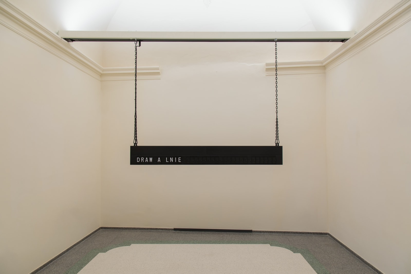Installation image of Shilpa Gupta & Marisa Merz: visibileinvisibile