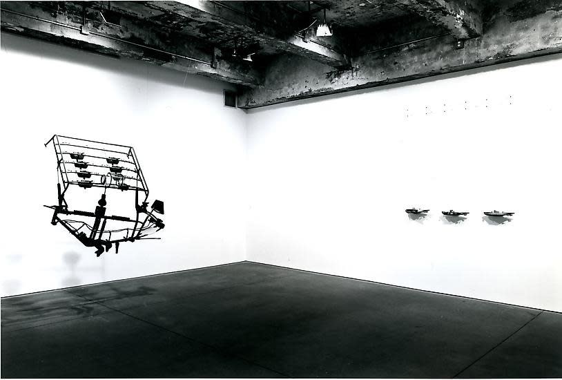 Chris Burden black and white install image