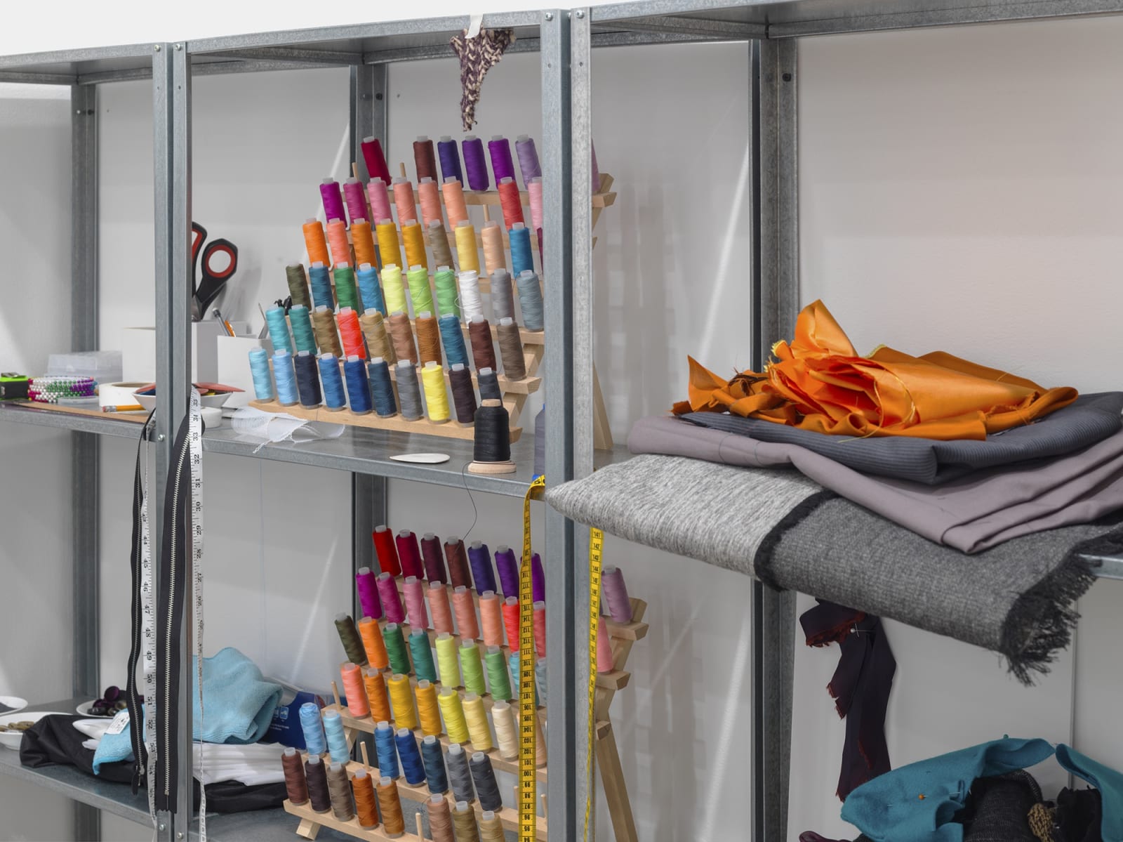 Laura Lima tailor shop install photo