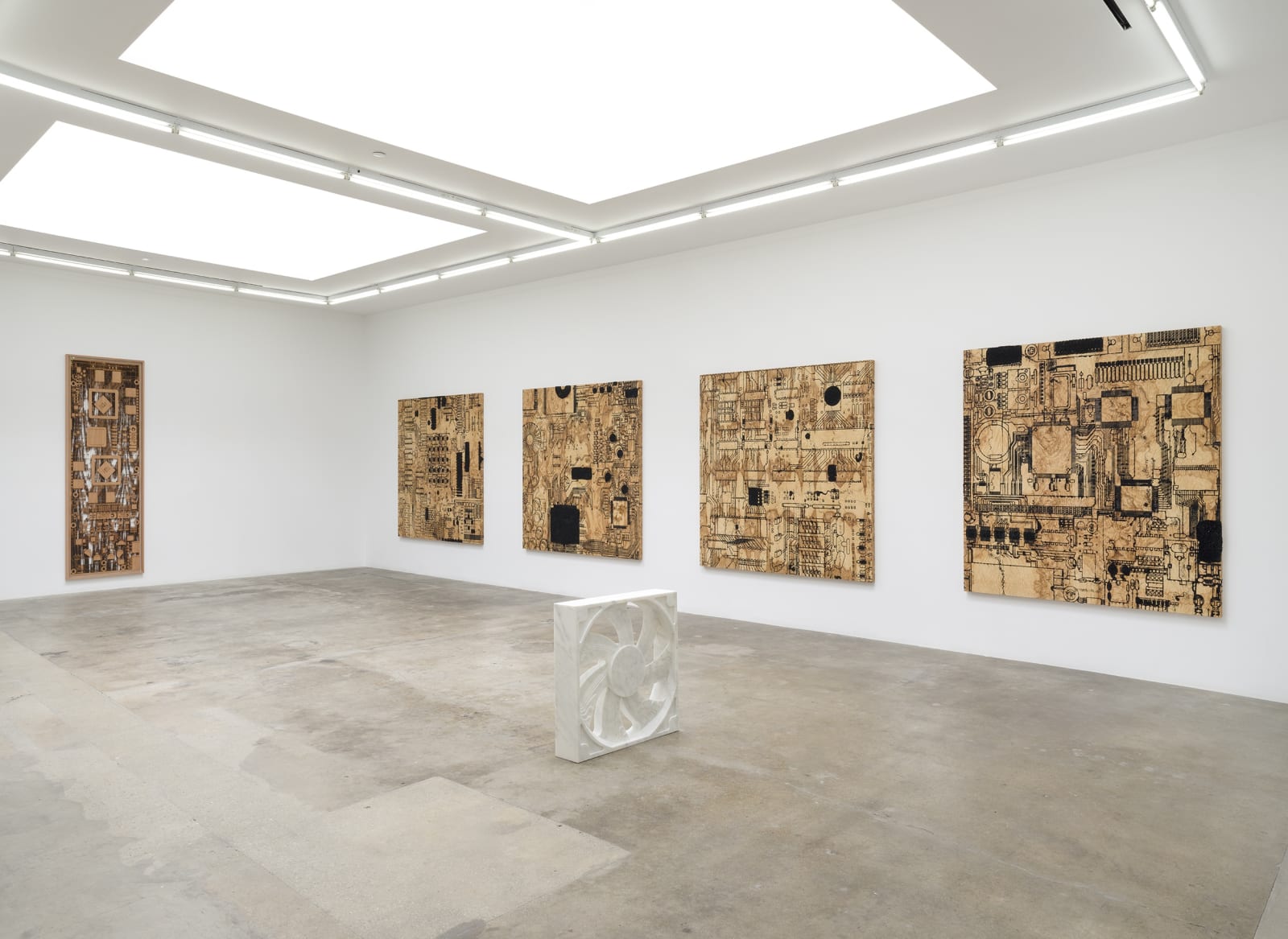 Saban's installation image.