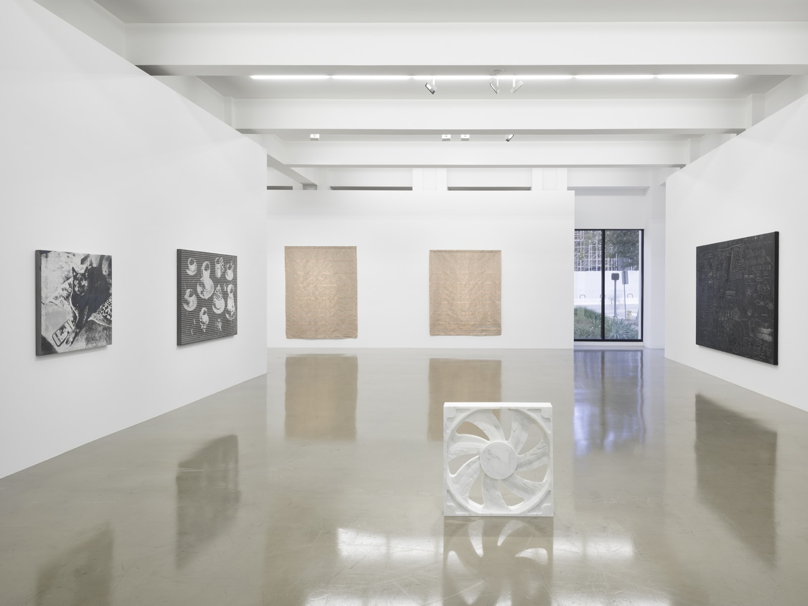 Saban's installation image.