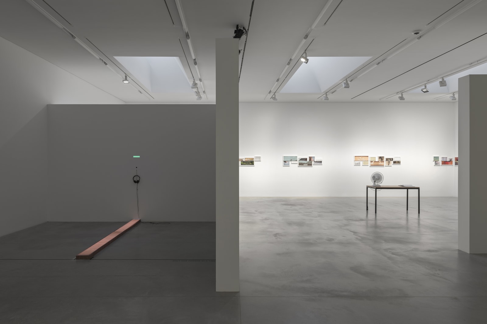 Shilpa Gupta installation images from Amant Brooklyn New York.