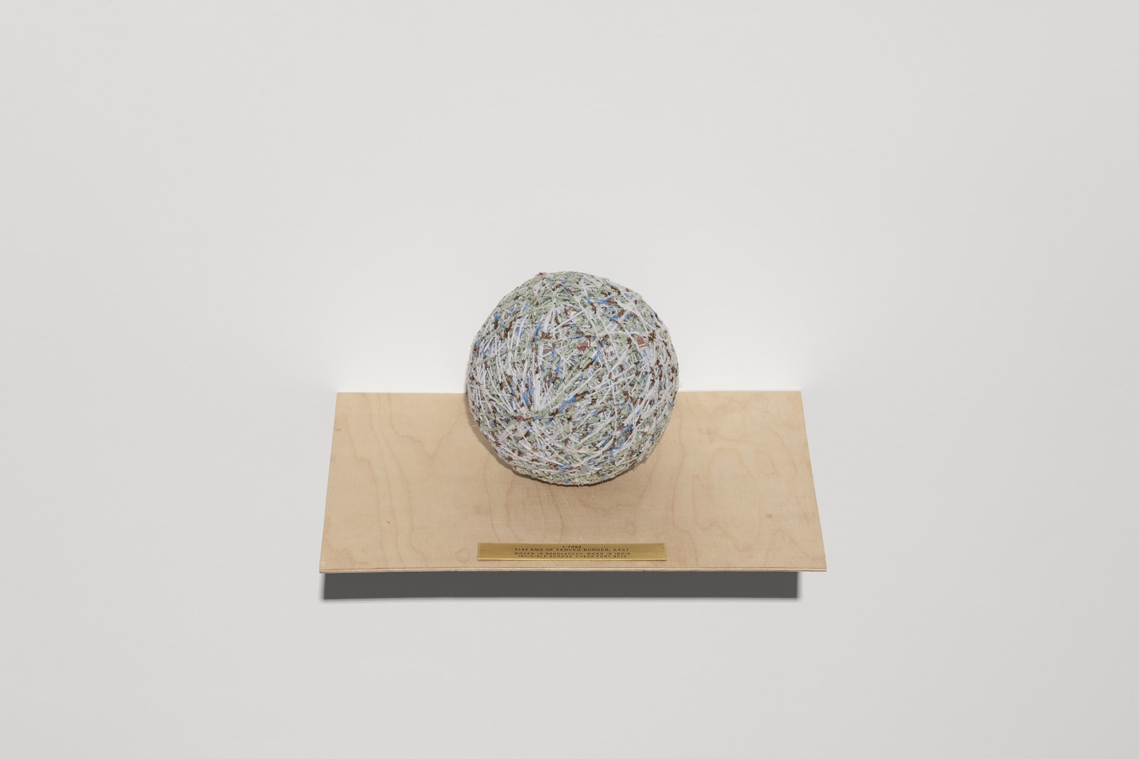 Shilpa Gupta installation images from Amant Brooklyn New York.