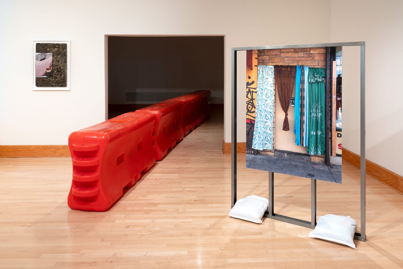 Installation view: Karyn Olivier: Seep, List Gallery, Swarthmore College