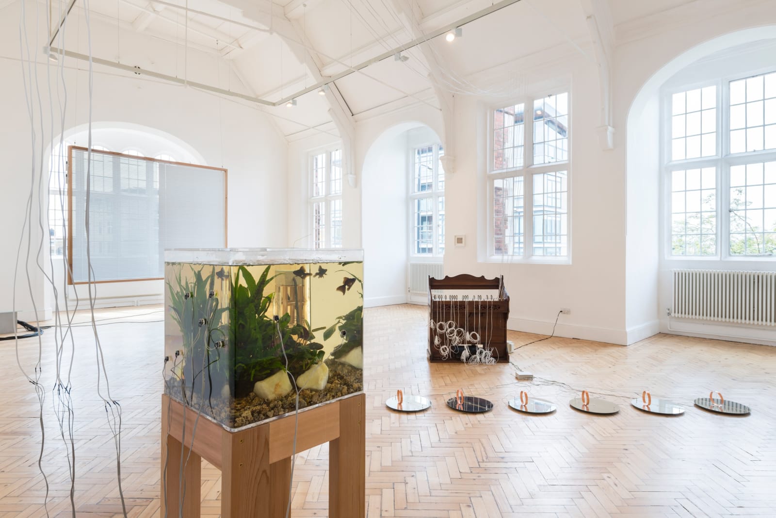 Installation view of “Voluta” Camden Arts Centre, London, 2018