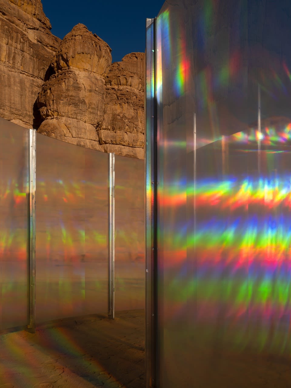 Installation view of Kimsooja: To Breathe - AlUla,