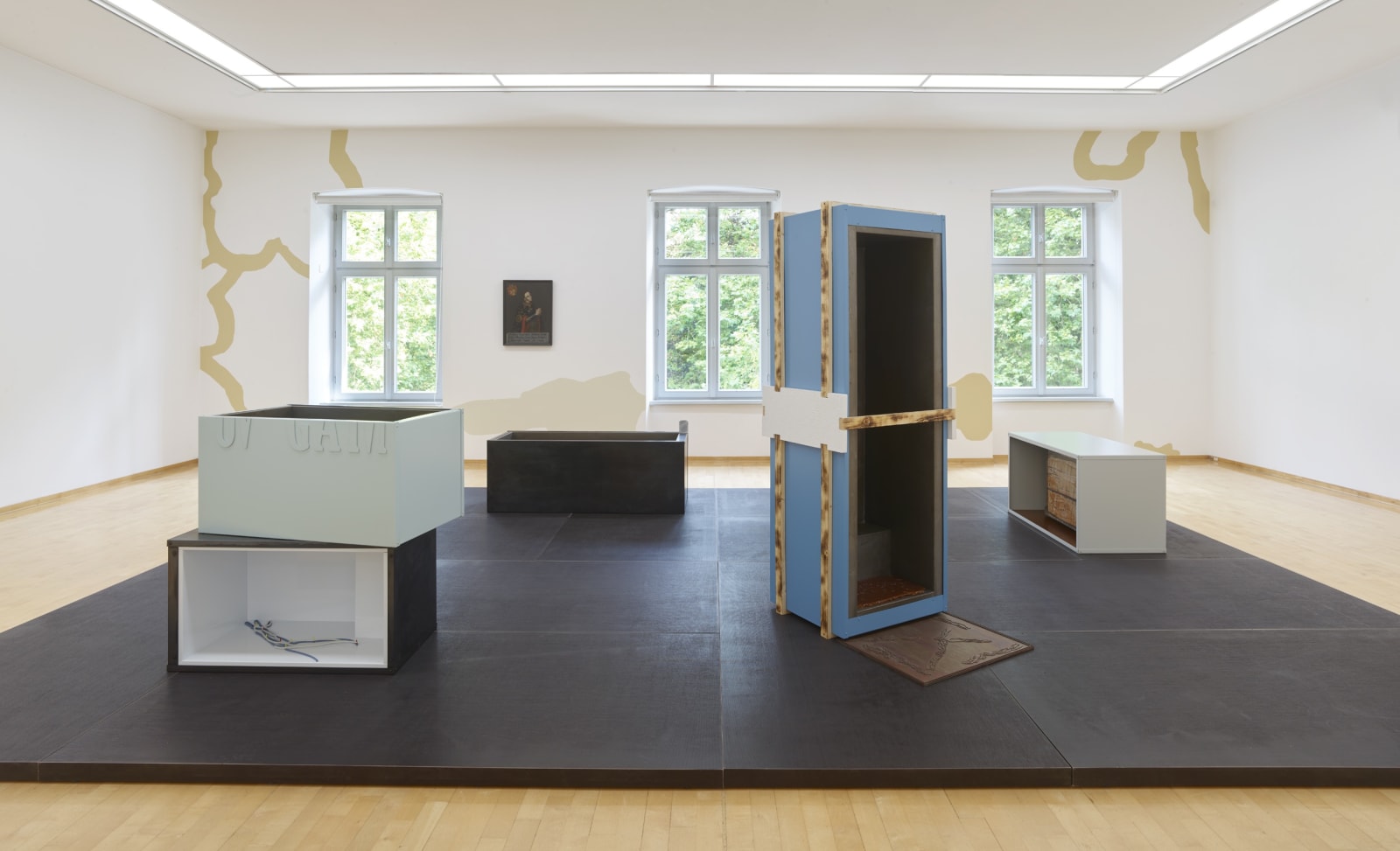Installation view of Magali Reus: Our Volumes.