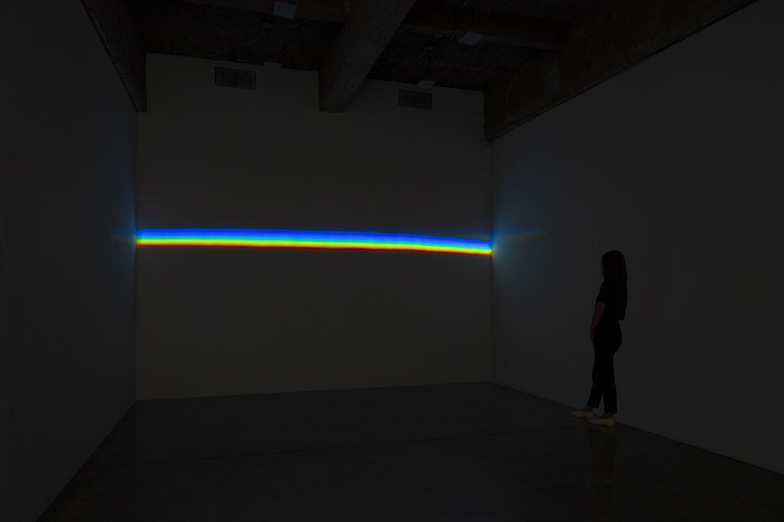 Olafur Eliasson's installation view at Tanya Bonakdar Gallery, New York