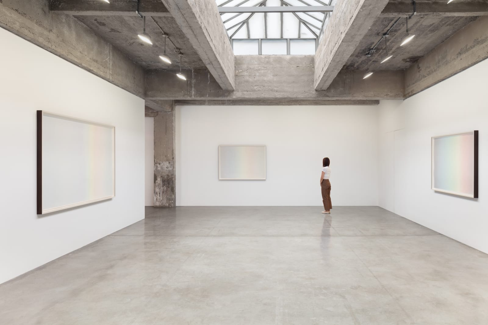 Olafur Eliasson's installation view at Tanya Bonakdar Gallery, New York