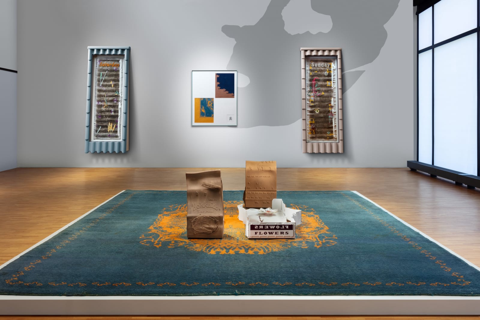 Installation image of Magali Reus: Parallel Bones.