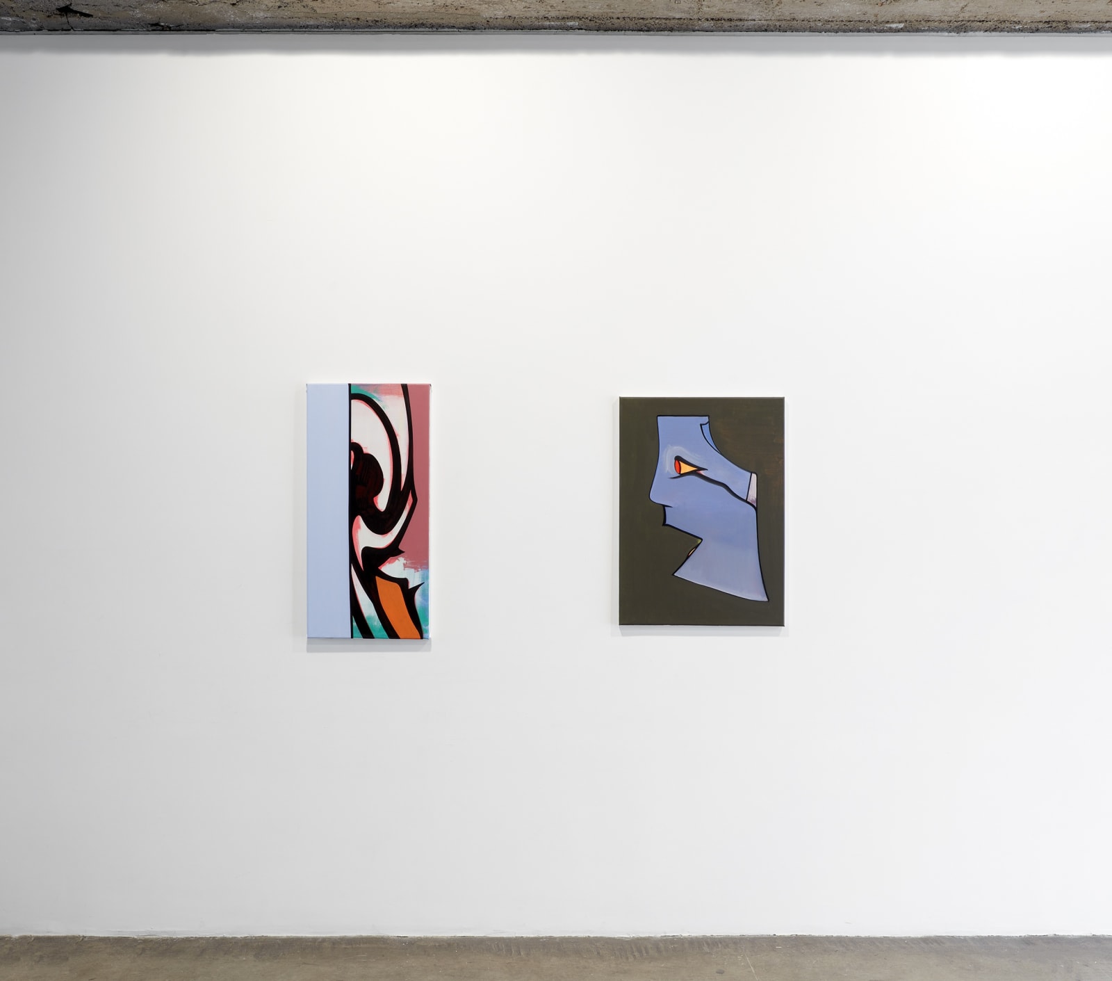Thomas Scheibitz's installation images.