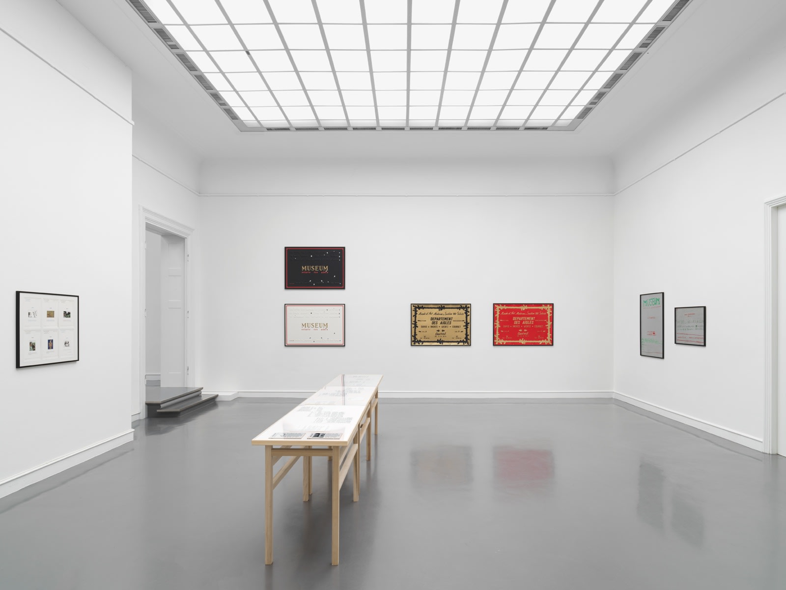 Installation image of Slavs and Tatars: Simurgh at Staatliche Kunsthalle Baden-Baden, Germany.