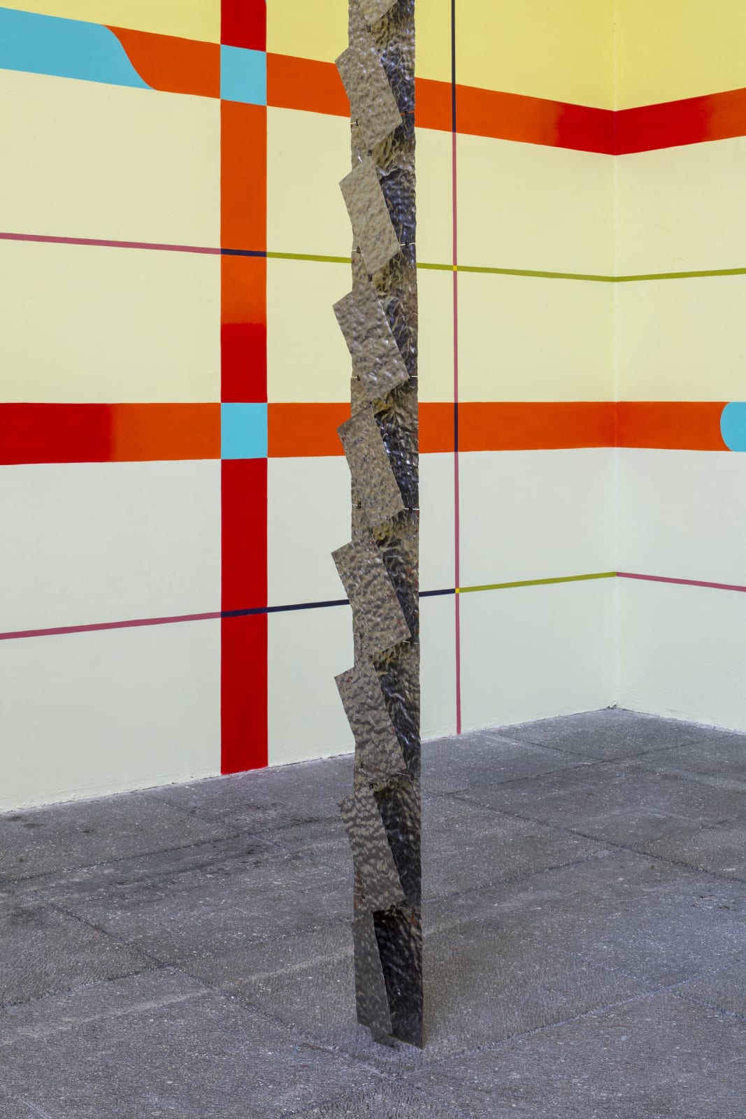 Installation image at Sala de Arte Público Siqueiros, Mexico City.