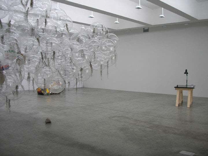 Saraceno installation view at TBG