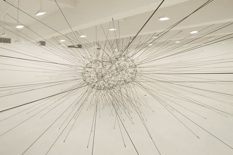 Saraceno large installation downstairs