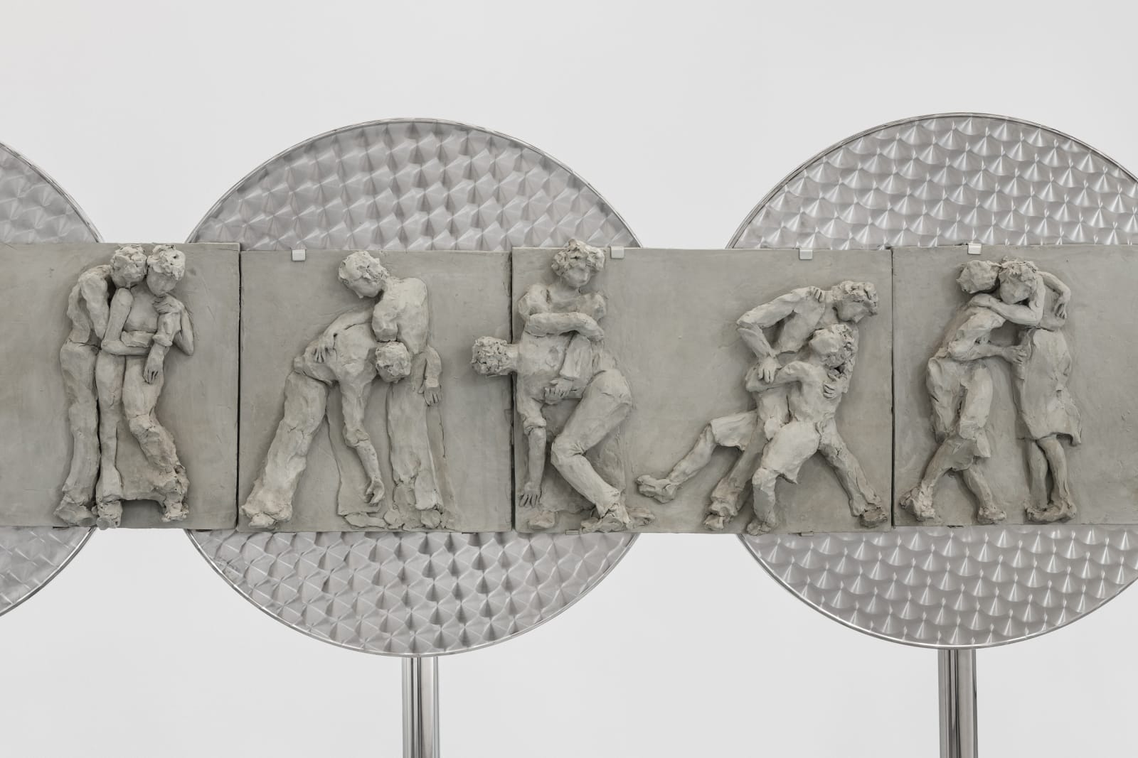 Marathon Dance Relief by Nicole Wermers at St Carthage Hall, Lismore Castle Arts, 22 March - 25 May 2025. Courtesy the artist and Herald St, London. Photos by Jed Niezgoda.