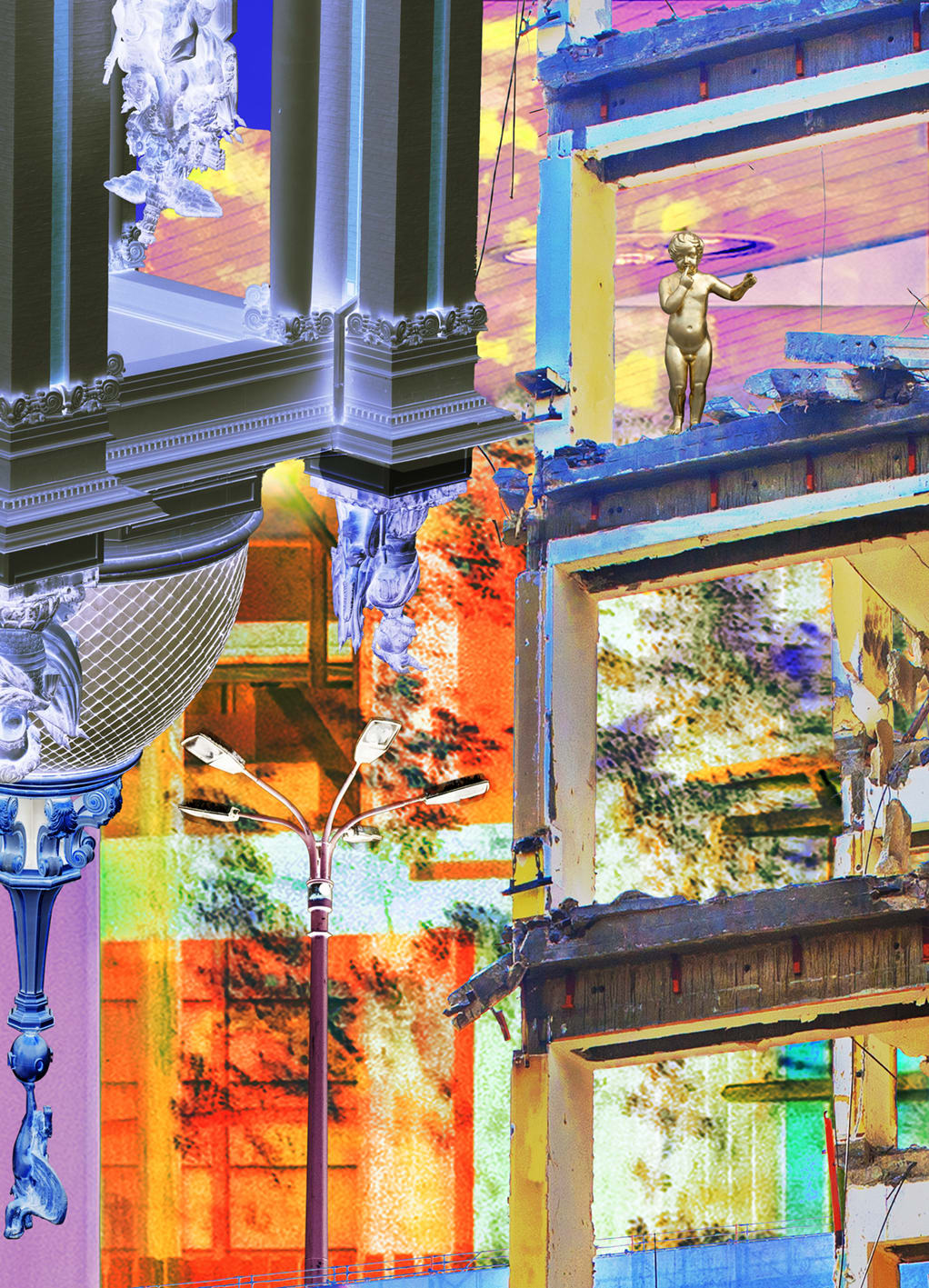 Design Sketch (detail) 'In the Interspace of Utopian Consciousness’