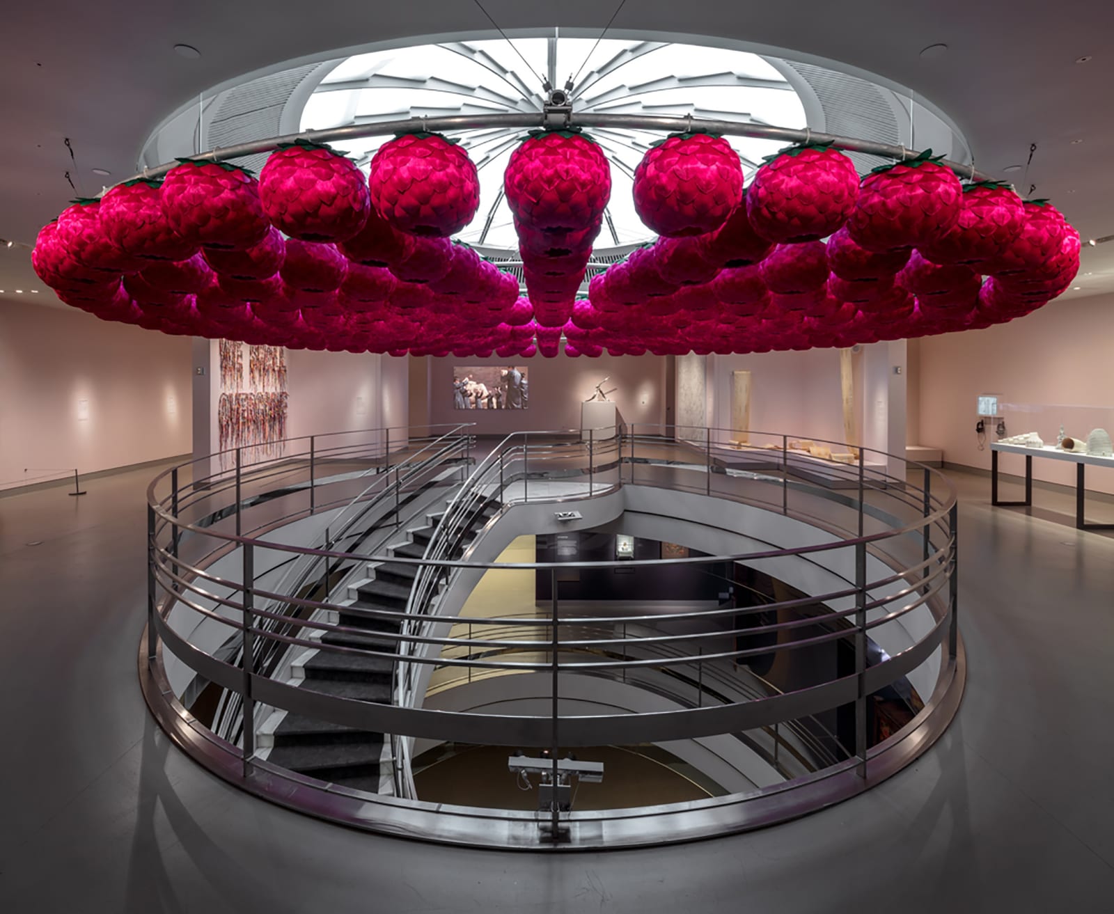 Installation image of Kimsooja: Lotus: Zone of Zero.