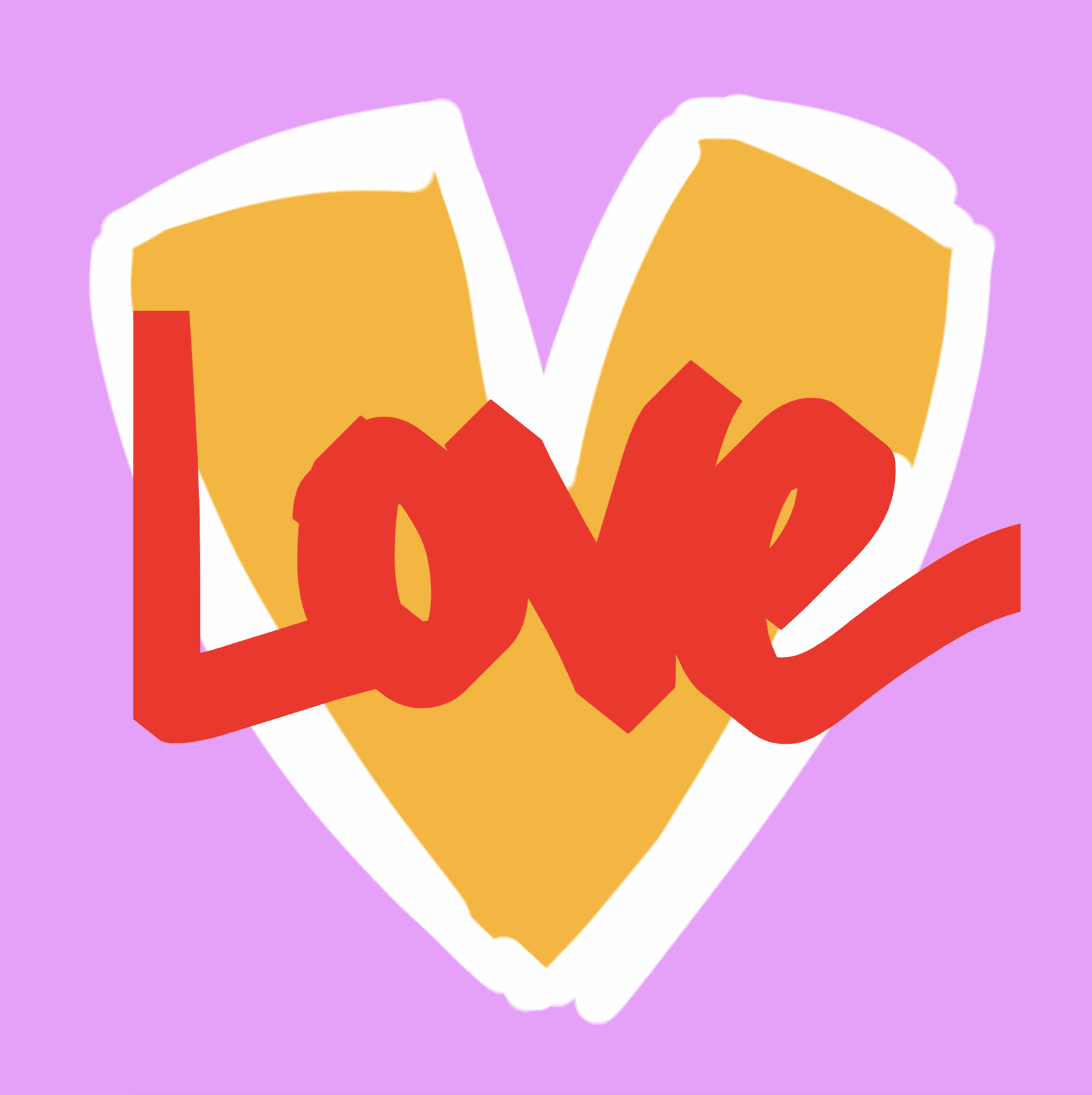Love Heart - Pink 50 x 50 cm edition of 10 $2,232 [approx £1,800]