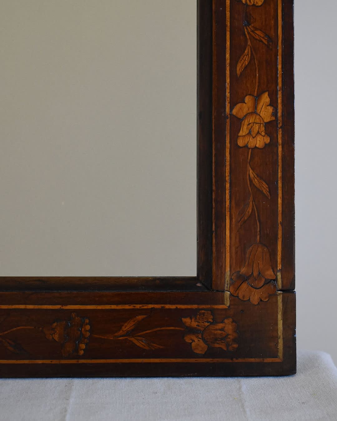 DUTCH MARQUETRY MIRROR