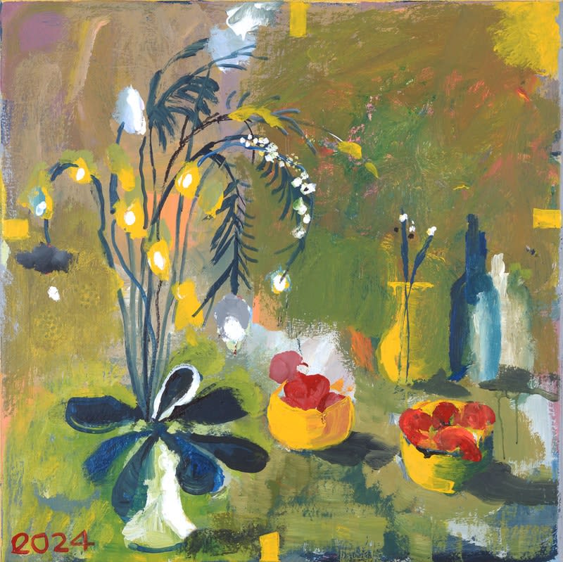 Pat Zinsmeister Parker, The Golden Bowls, 2024