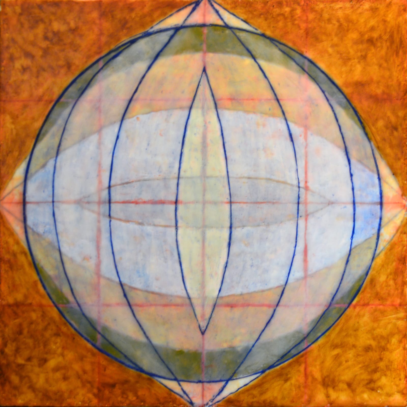 Susan Squires, hanging in / the pond, 2019