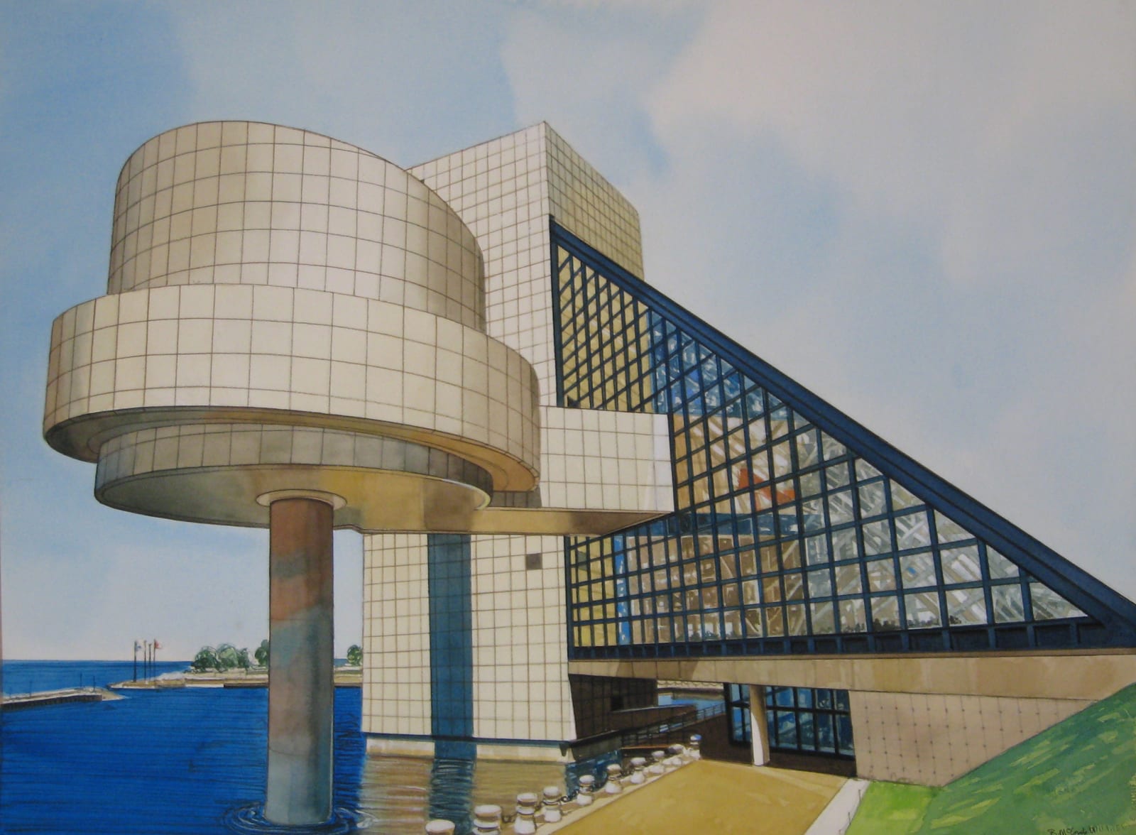 Bruce McCombs, Rock & Roll Hall of Fame