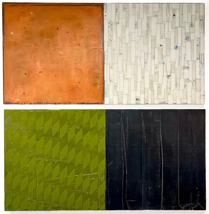 Judy Barie, Opposition II (diptych)