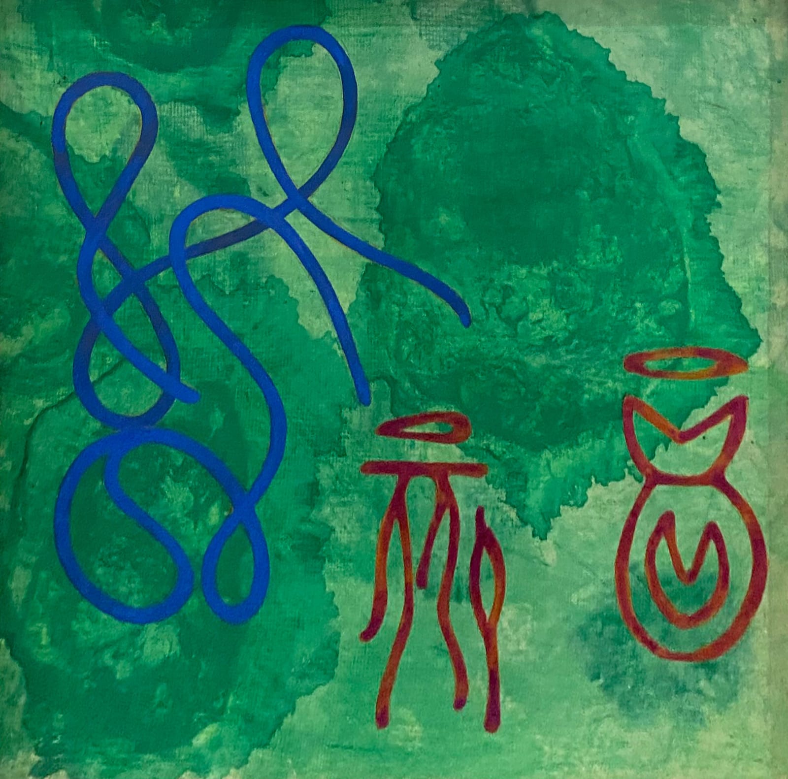 Peggy Kwong-Gordon, Writing Happiness (Var. 25 Green)