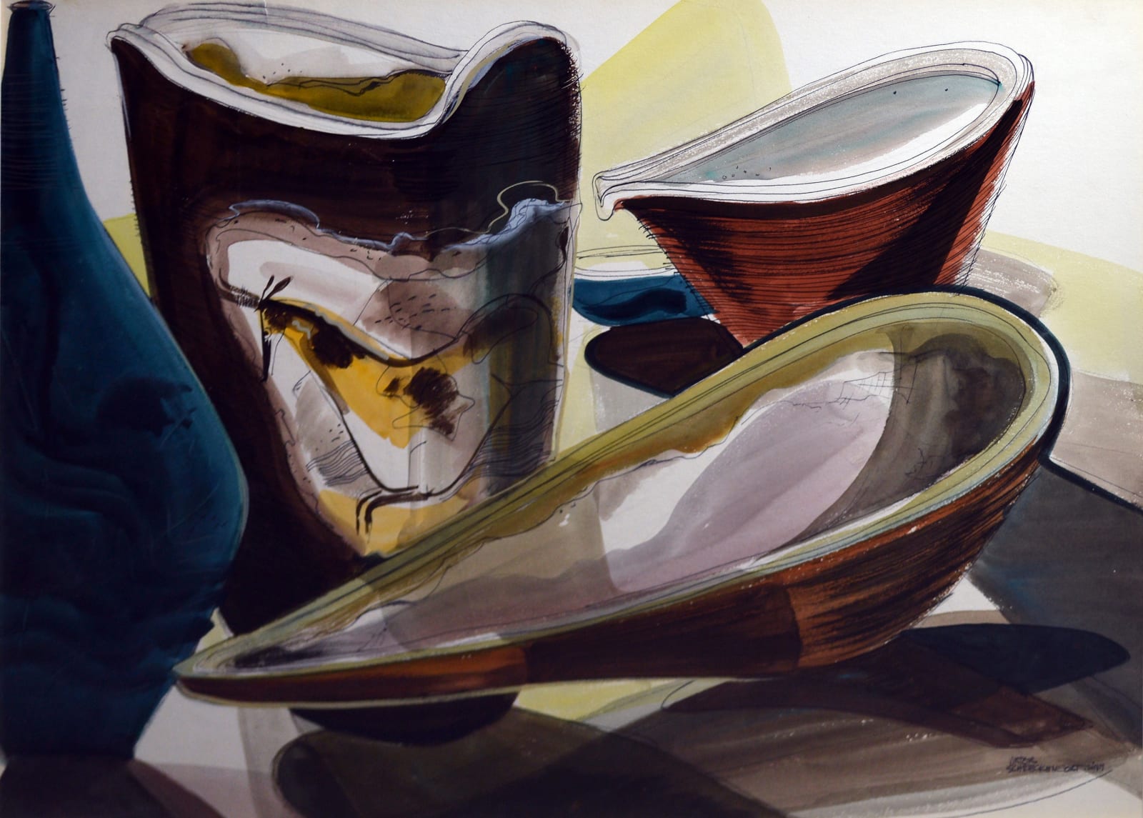 Viktor Schreckengost, SN7723 Hewn Forms, 1947