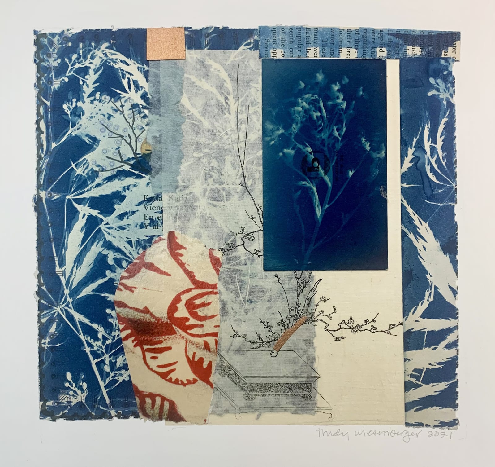 Trudy Wiesenberger, Ikebana III, 2021