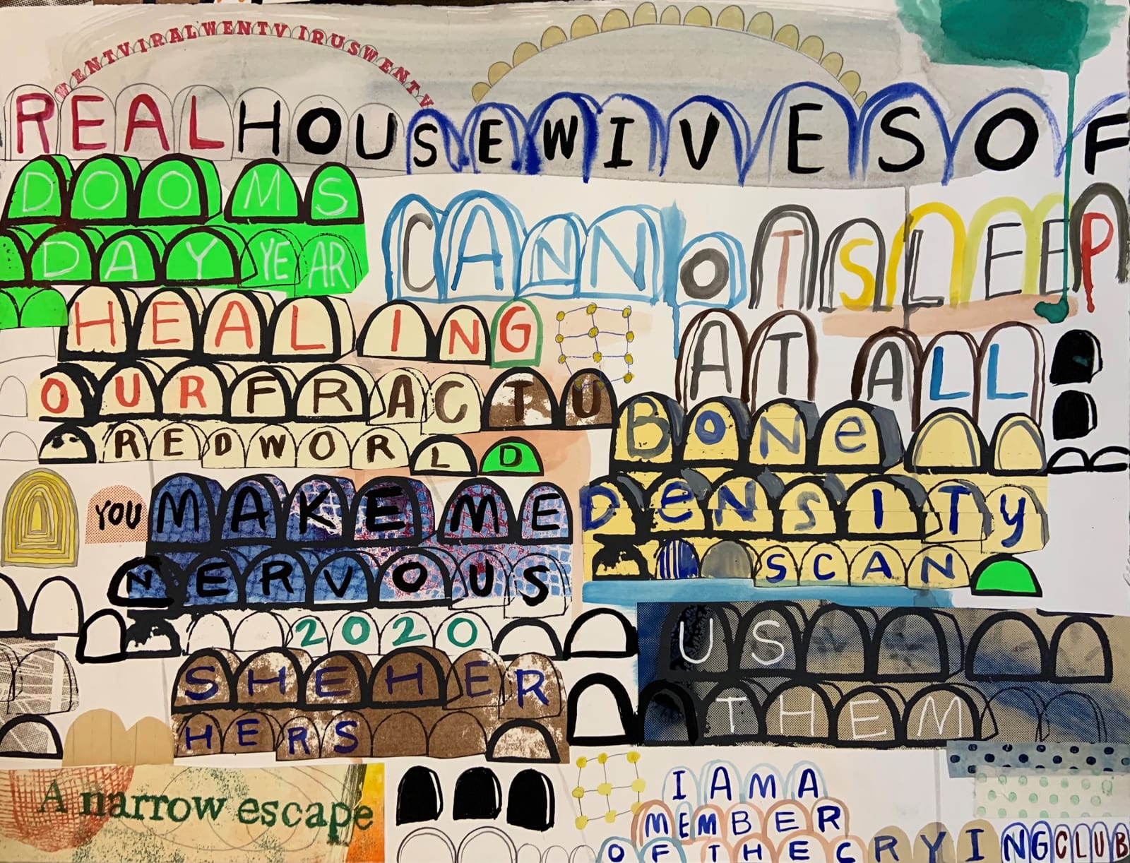 Liz Maugans, Crying Club, 2021