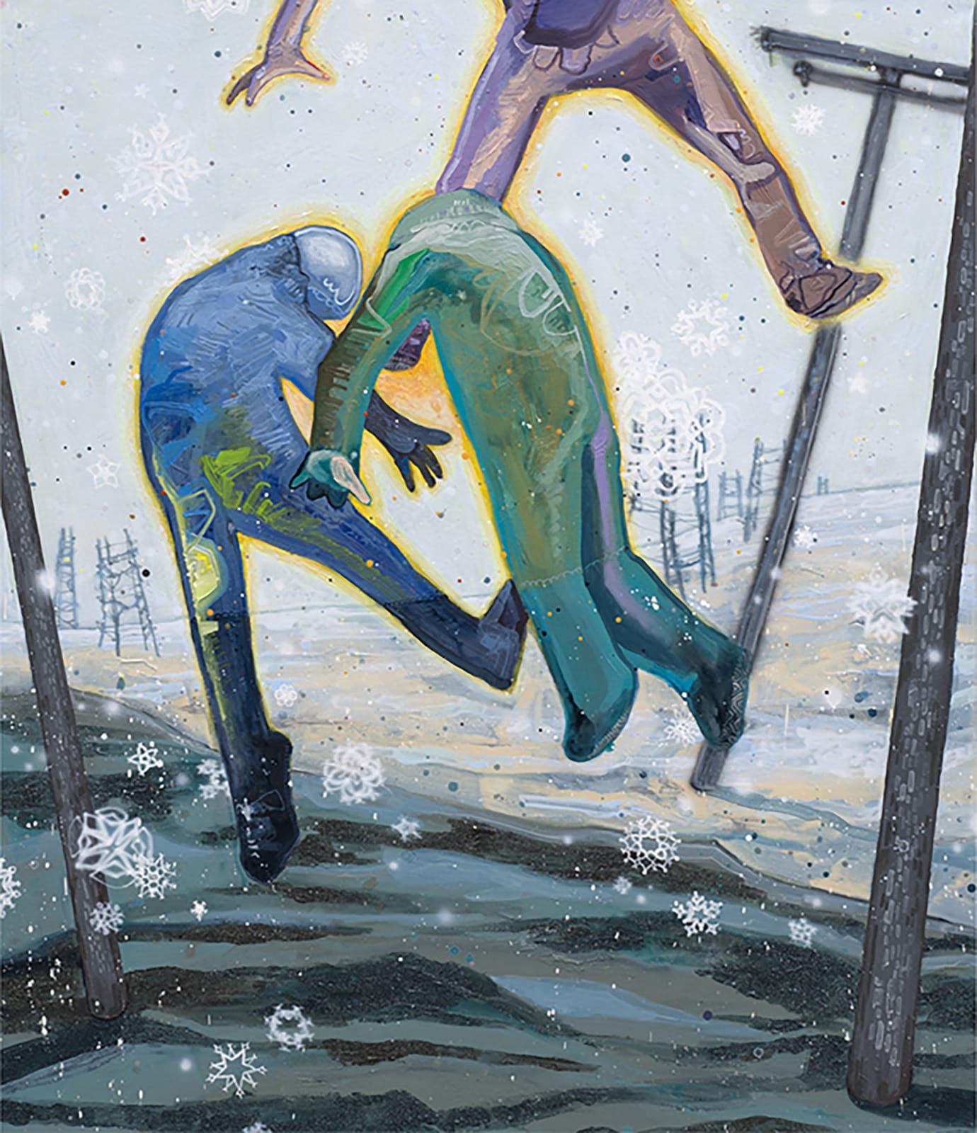 Dana Oldfather, Jump Fall, 2020