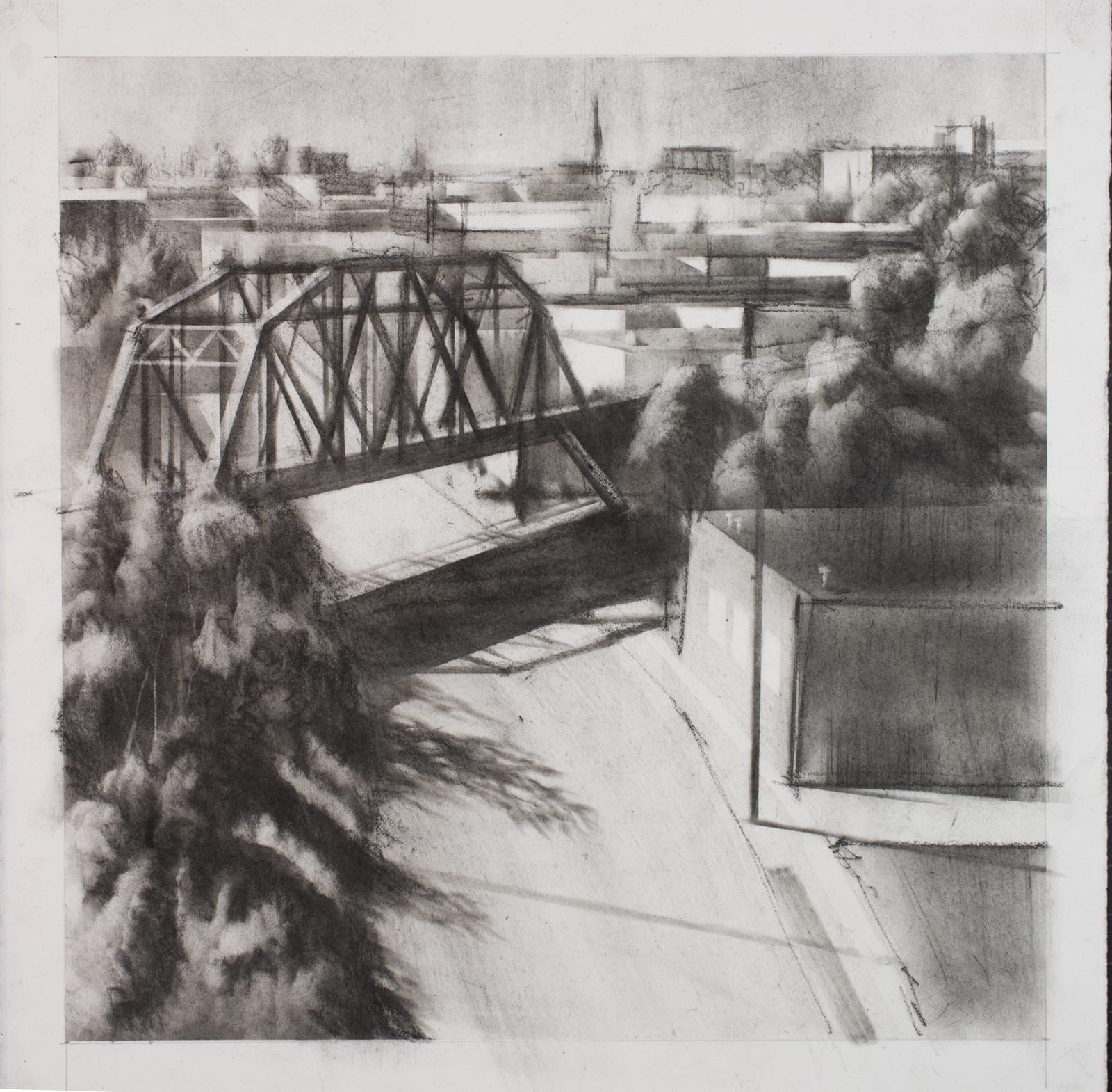 Laurence Channing, Trunk Line Study, 2019