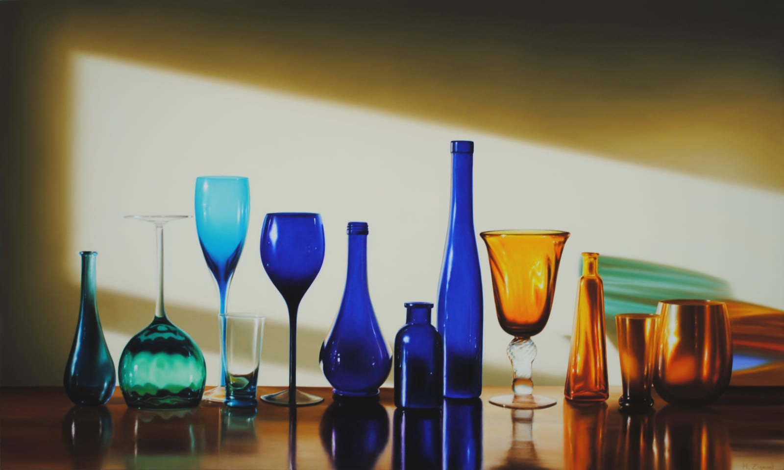 Michael Zigmond, Amber and Blue, 2012