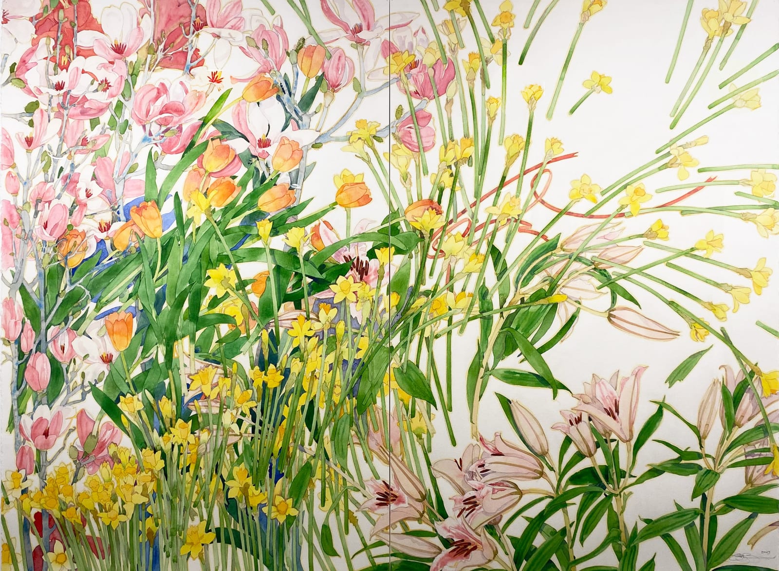 Gary Bukovnik, Spring Composition, 2023