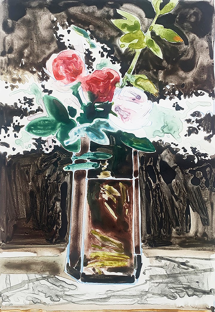 Gary Bukovnik, Last Flowers of Monet XV, 1992