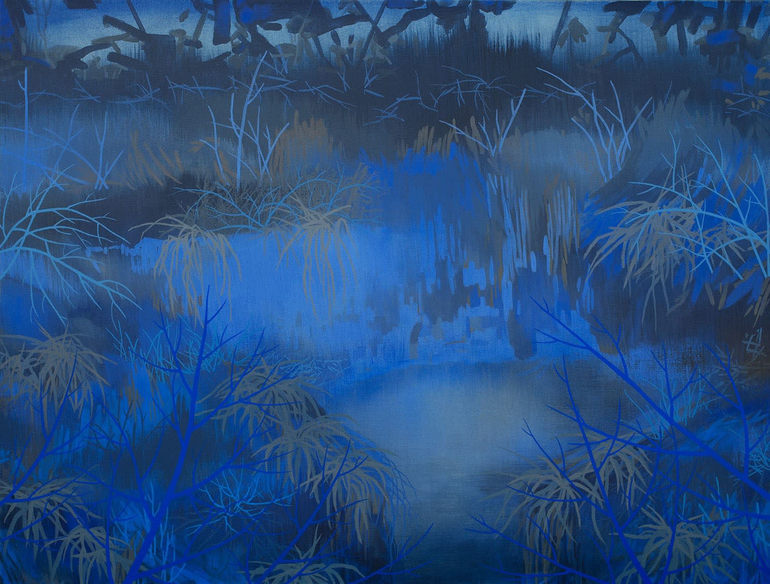 Susan Danko, Blue Thicket, 2021