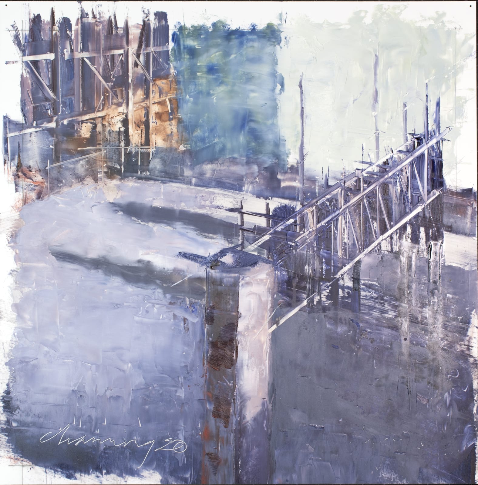 Laurence Channing, Scaffold, 2020