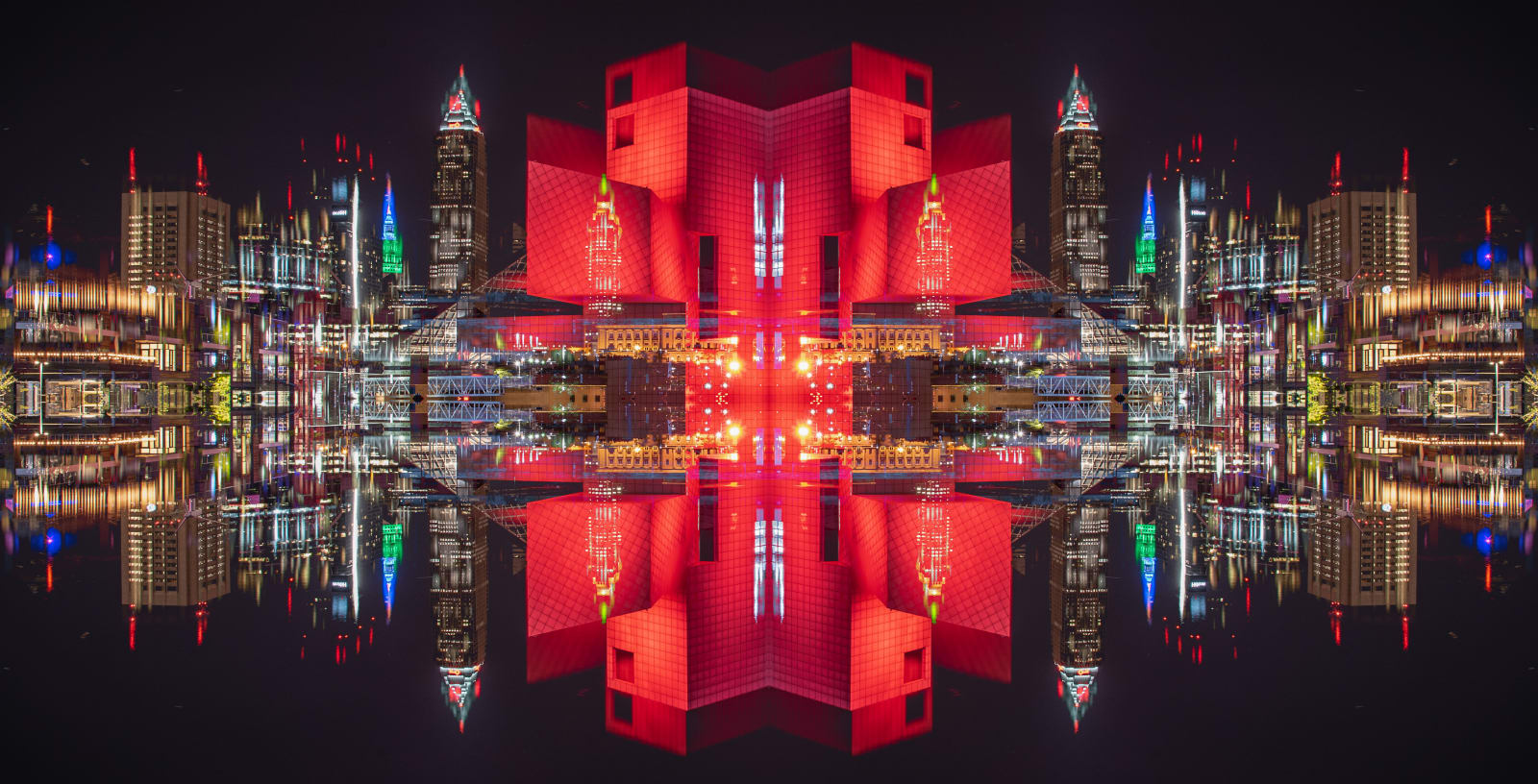 Lindsey Ballard, Cleveland City Abstract, 2021