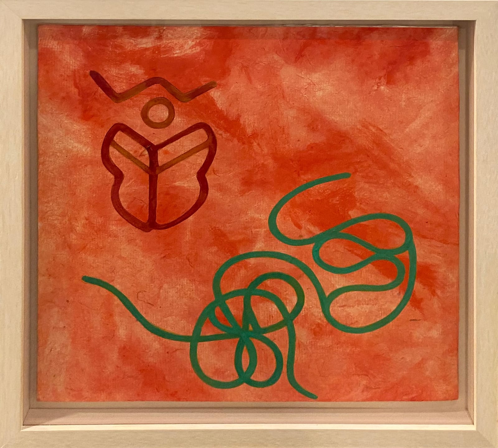 Peggy Kwong-Gordon, Writing Happiness (Var. 18 Orange)