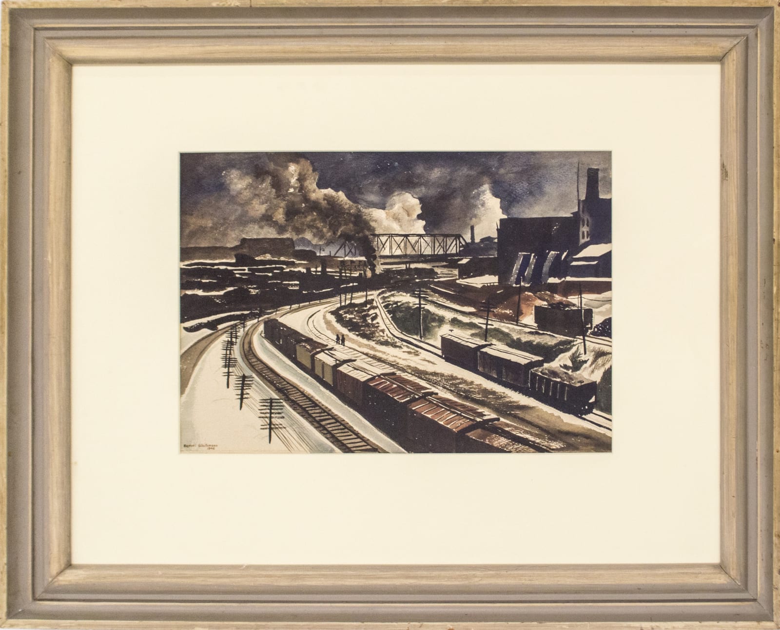 Raphael Gleitsman, Approach to the City, 1946