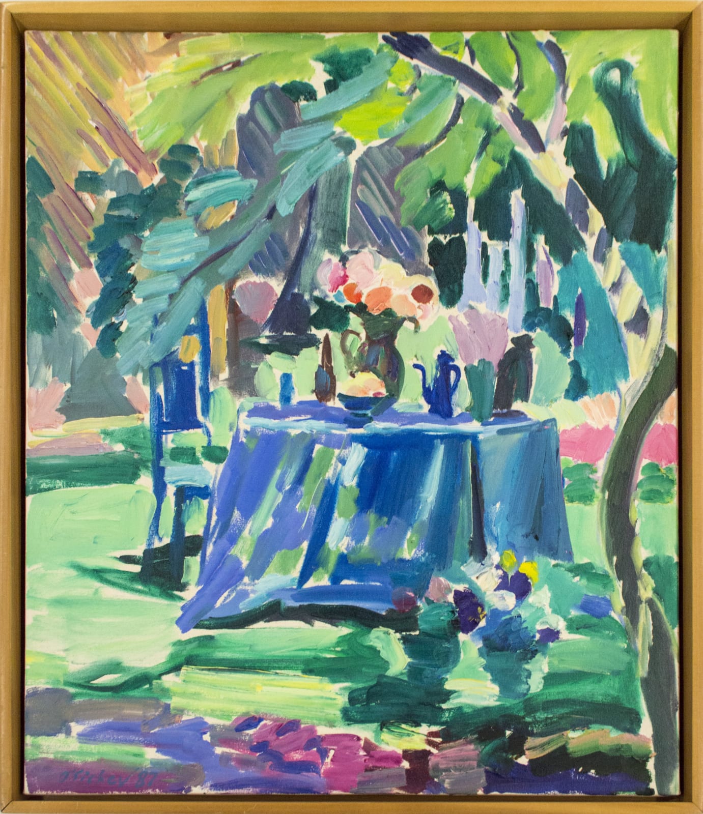Joseph O'Sickey, Small Summer Garden, 1987