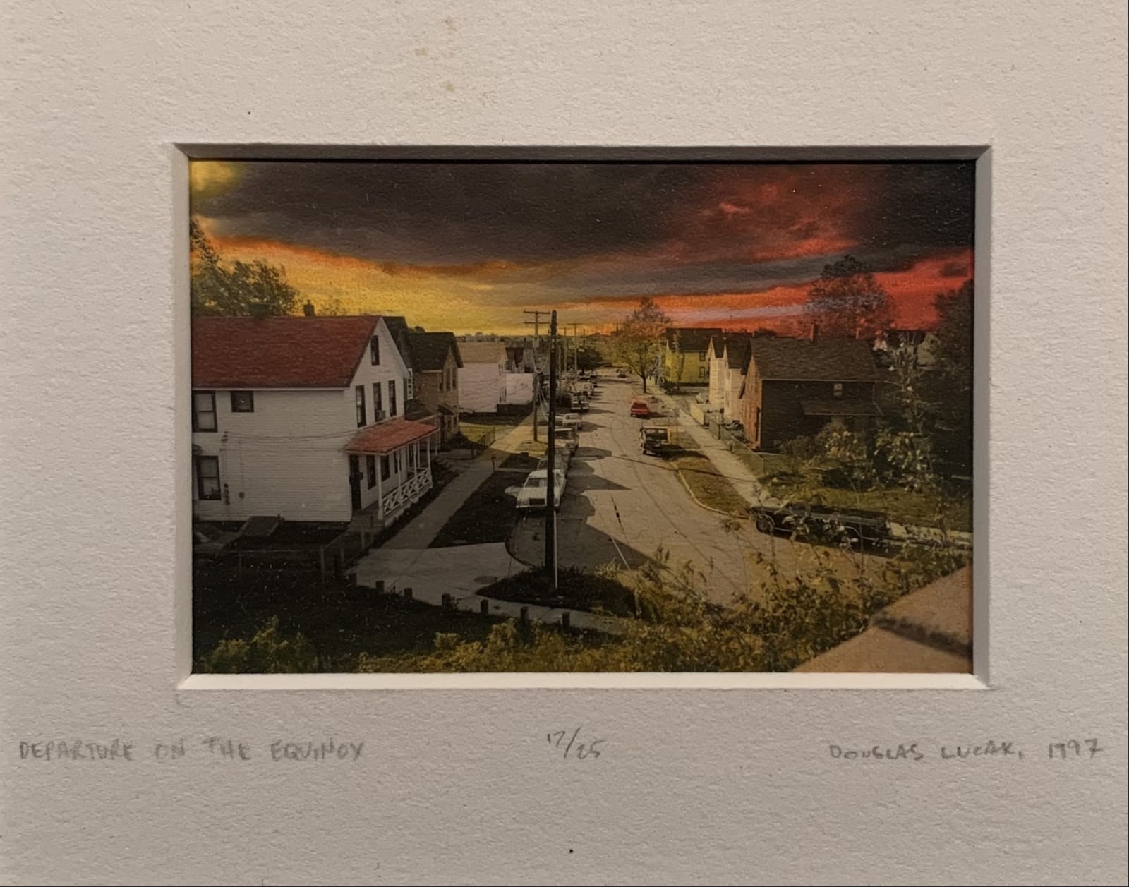Douglas Lucak, Departure on the Equinox, 1997