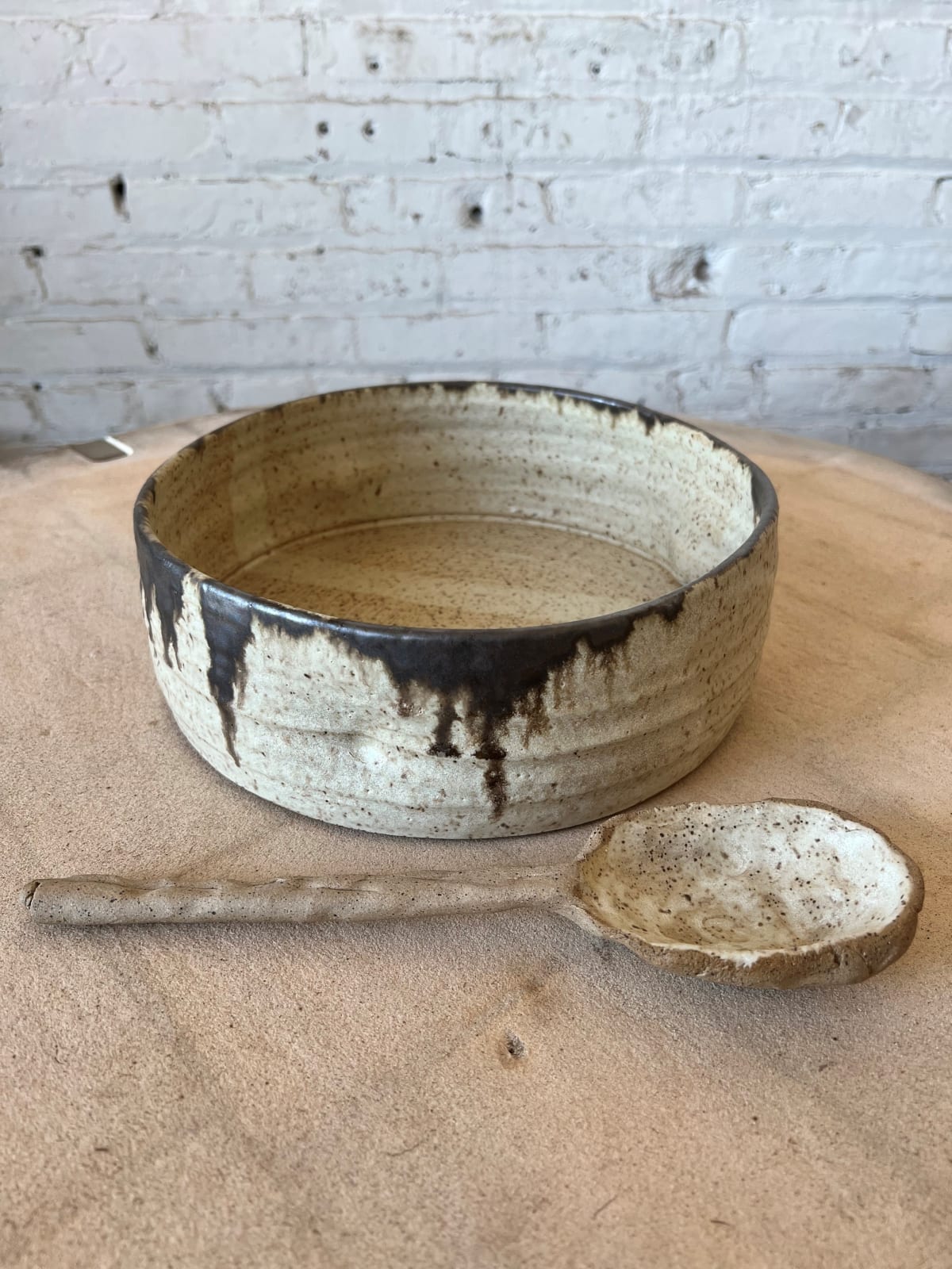 Gina Desantis, 90. Luna Serving Bowl with Spoon