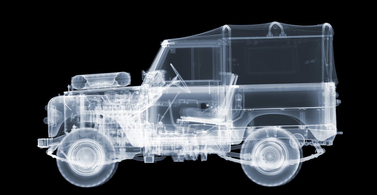 Nick Veasey, 1972 Land Rover Series 3